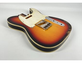 MJT Alder Tele body Sunburst Double Bound