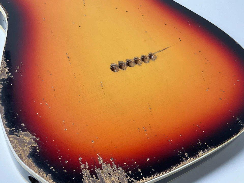 MJT Alder Tele body Sunburst Double Bound