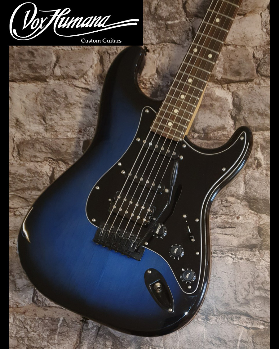 STONER Vox Humana Designed ST-HSS Guitar Blueburst