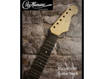 Vox Humana CarbonTech Microtonal Guitar Neck Maple/Ebony