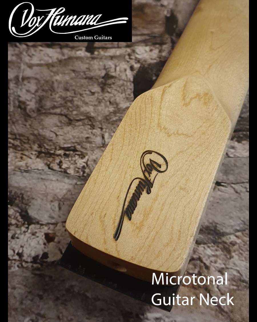 Vox Humana CarbonTech Microtonal Guitar Neck Maple/Ebony