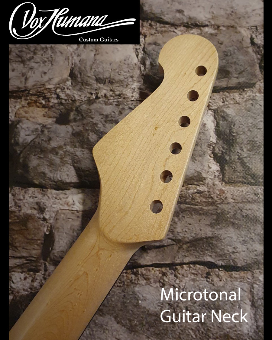Vox Humana CarbonTech Microtonal Guitar Neck Maple/Ebony
