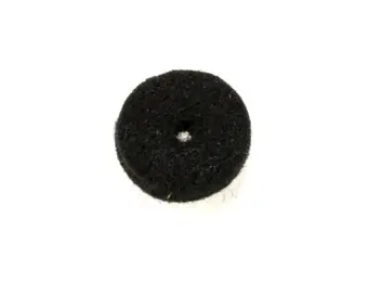 Strap button vilt black set/10