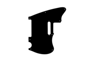 WD Paranormal Telecaster slagplaat black 3ply