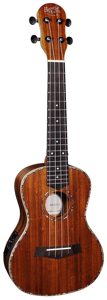 Barnes & Mullins BMUK7C Concert Ukulele Koa - Electric