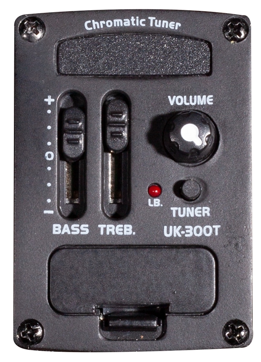 Barnes & Mullins BMUK5CE Concert Ukulele Walnut - Electric