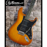 Vox Humana ST-HSS Custom Guitar Amberburst
