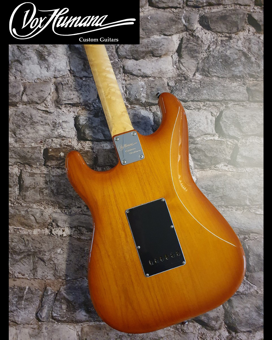 Vox Humana ST-HSS Custom Guitar Amberburst