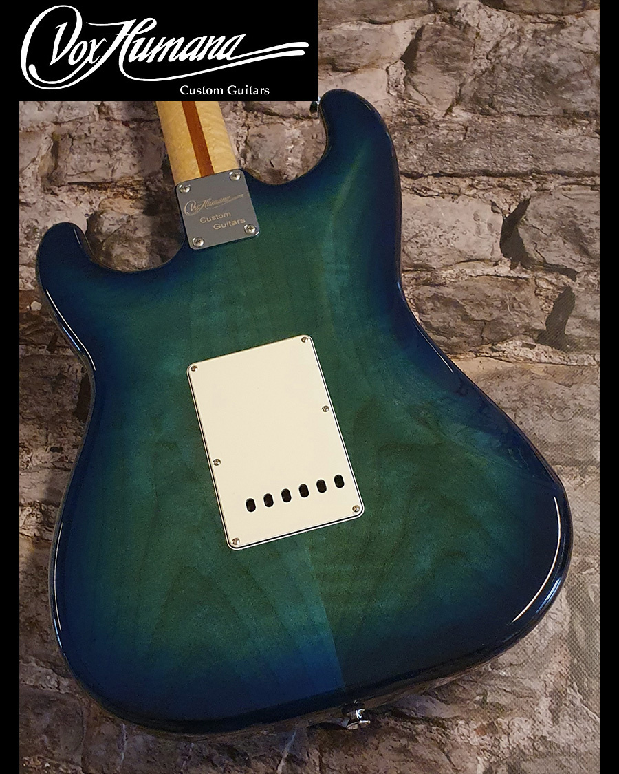 Vox Humana ST-Custom Guitar Ocean Blue Burst