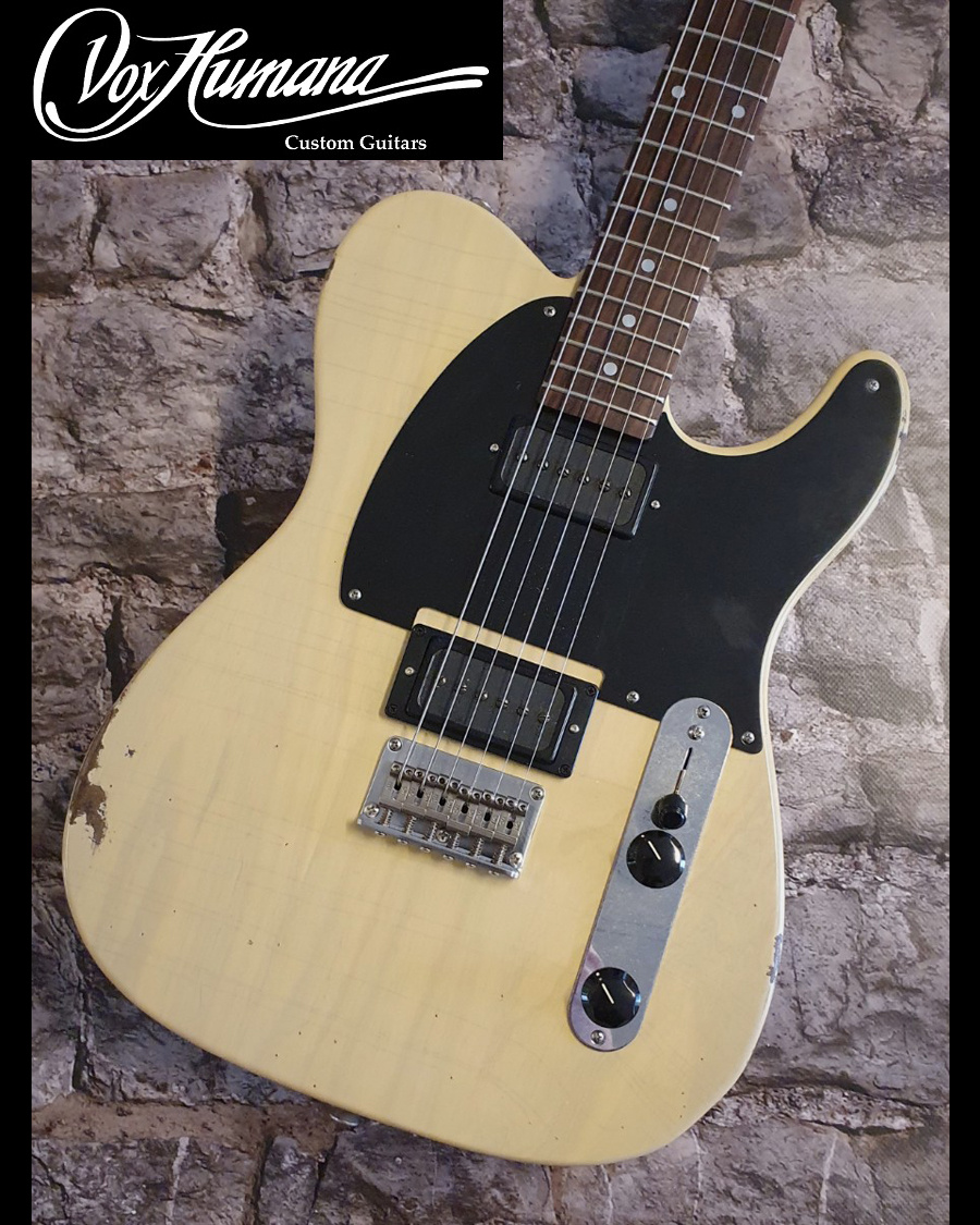 Vox Humana TE-Custom Relic P90's Butterscotch