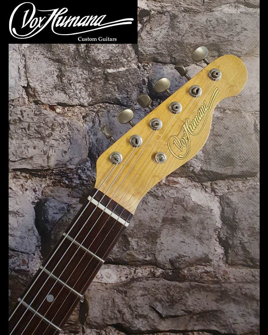 Vox Humana TE-Custom Relic P90's Butterscotch