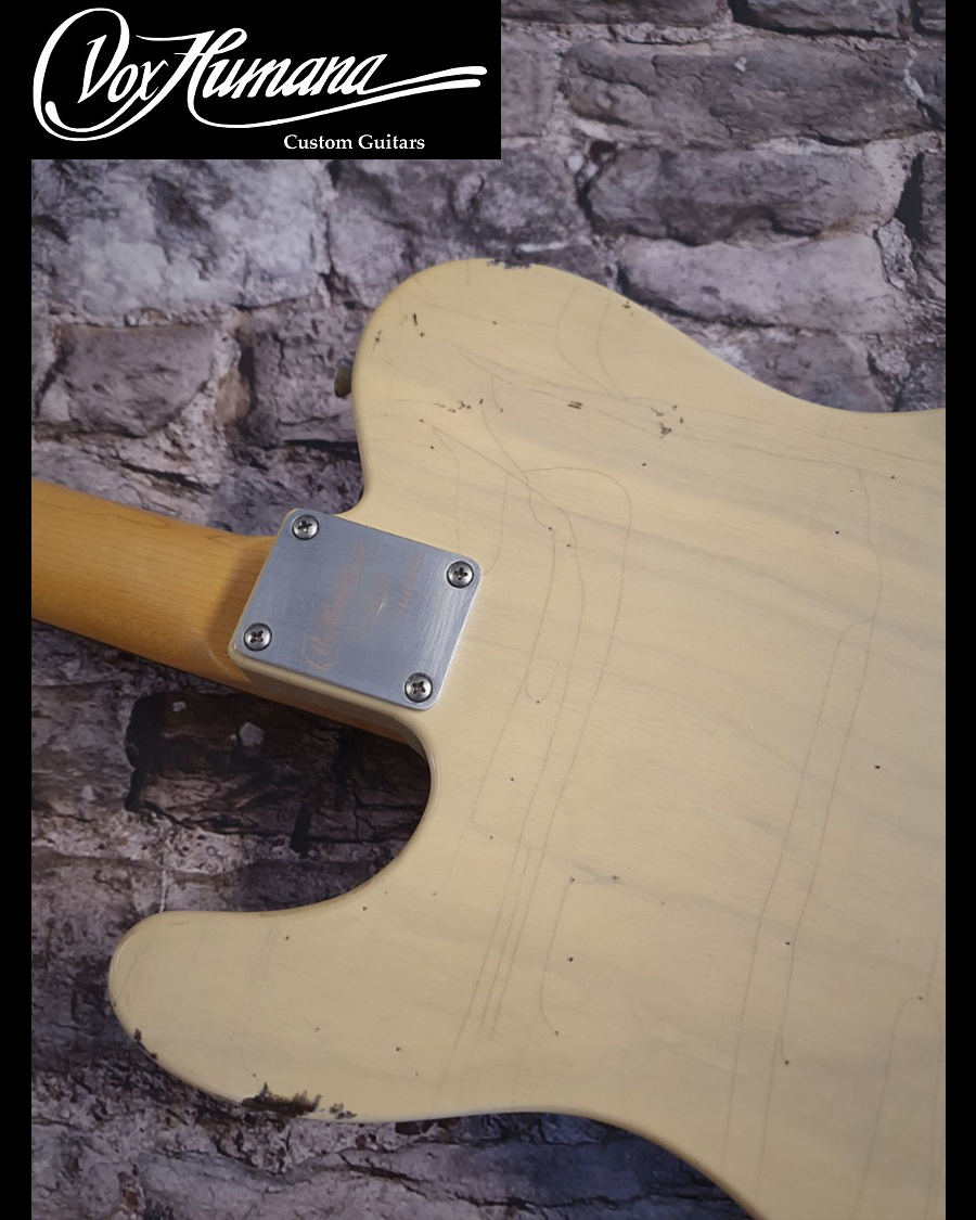 Vox Humana TE-Custom Relic P90's Butterscotch