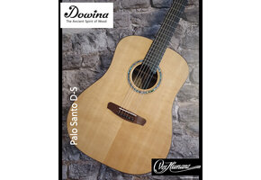 Dowina Master Series Palo Santo D-S Akoestische Gitaar met koffer