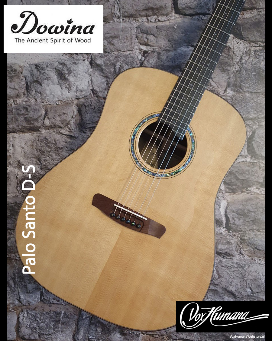 Dowina Master Series Palo Santo D-S Acoustic Guitar with case