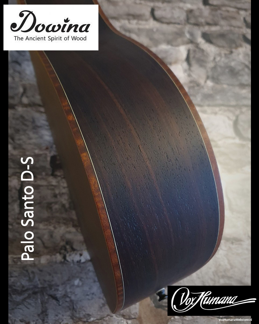 Dowina Master Series Palo Santo D-S Acoustic Guitar with case