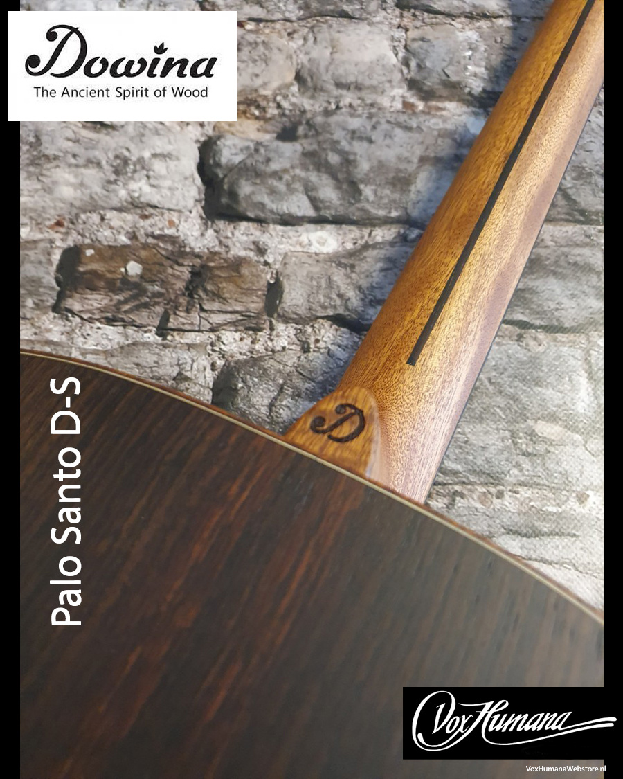 Dowina Master Series Palo Santo D-S Acoustic Guitar with case