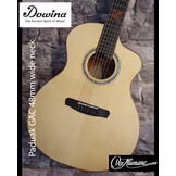 Dowina Paduak GAC-48 Grand Auditorium wide neck/nut 48mm with case