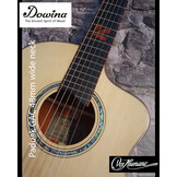 Dowina Paduak GAC-48 Grand Auditorium wide neck/nut 48mm with case