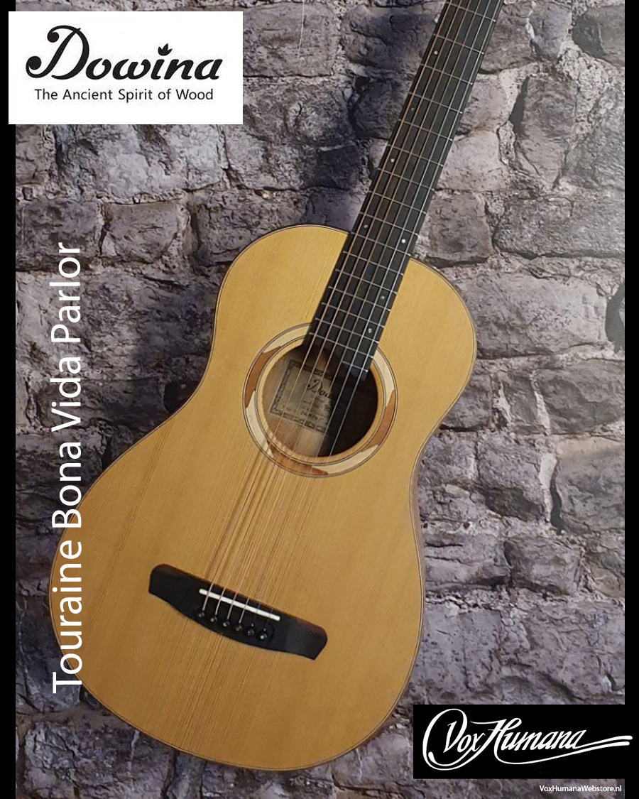 Dowina Touraine Bona Vida TDS Parlor Guitar