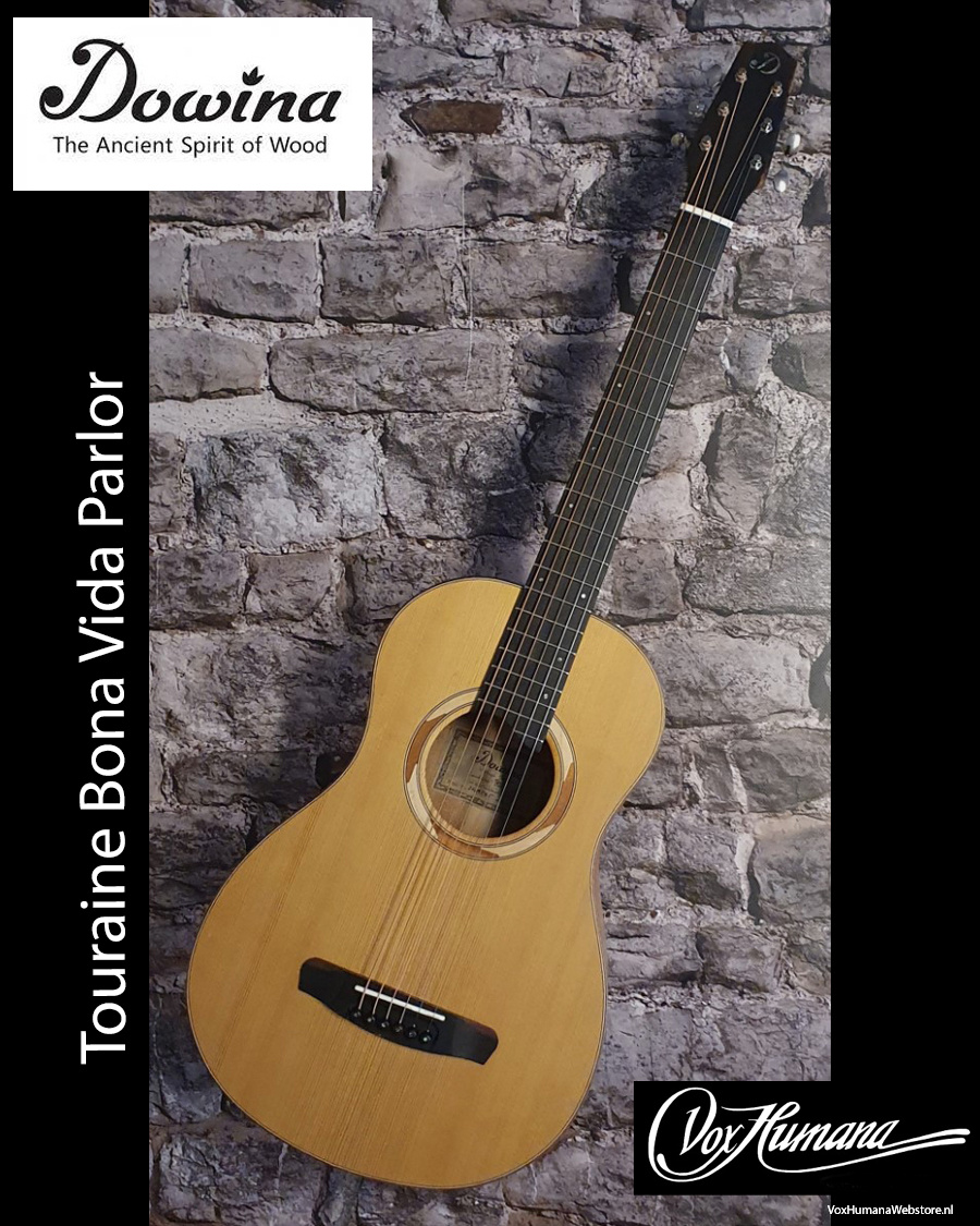 Dowina Touraine Bona Vida TDS Parlor Gitaar