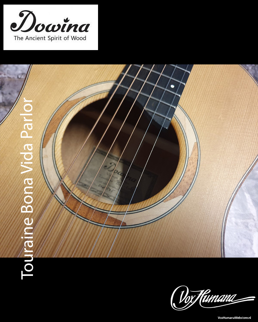 Dowina Touraine Bona Vida TDS Parlor Guitar