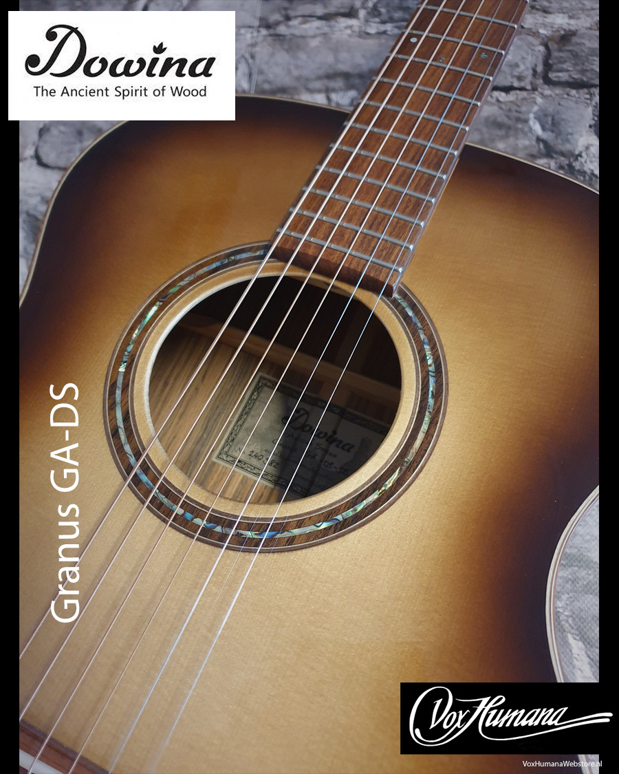 Dowina Granus GA-DS Pau Ferro Grand Auditorium Sunburst