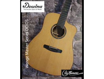 Dowina Master Series Wenge DC-DS Acoustic Guitar