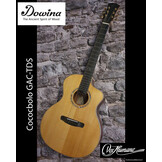 Dowina Cocobolo GAC-TDS Akoestische Gitaar met koffer