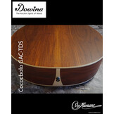 Dowina Cocobolo GAC-TDS Akoestische Gitaar met koffer