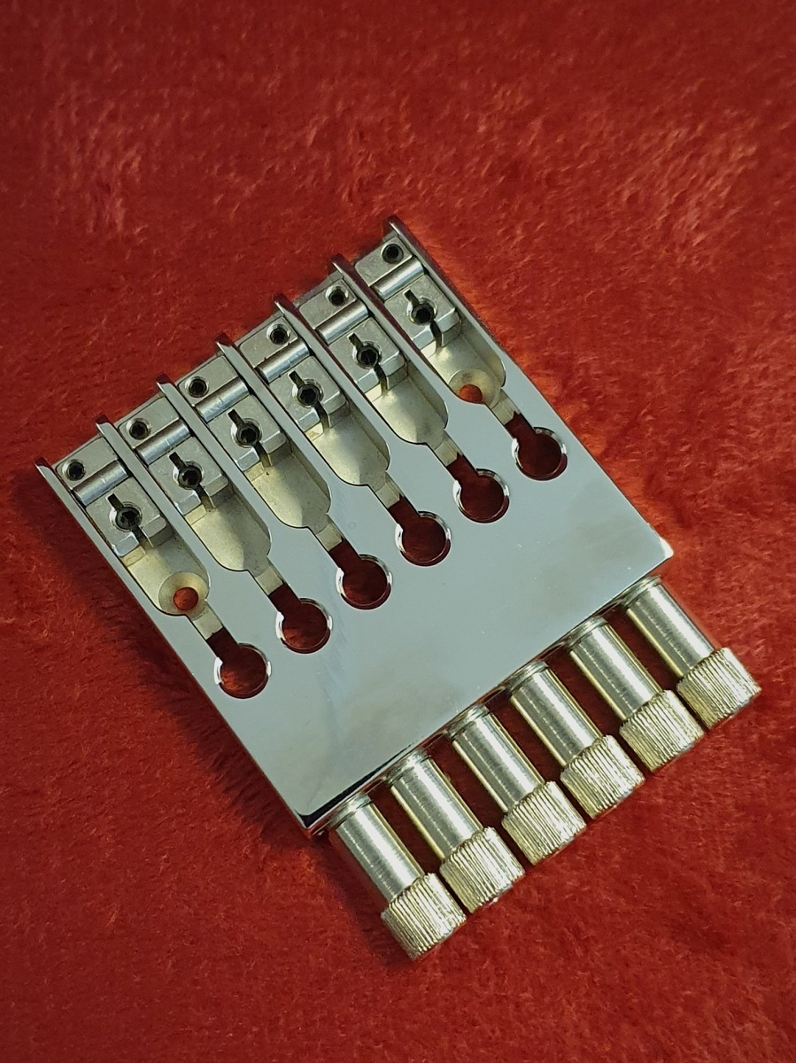 True Tone headless guitar bridge nickel