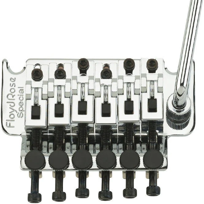 Floyd Rose special chrome with locknut 43mm/12"radius