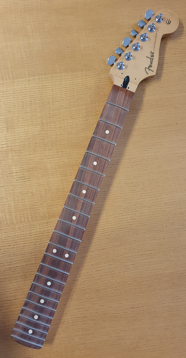 Fender Strat locknut style neck Mexico with tuners