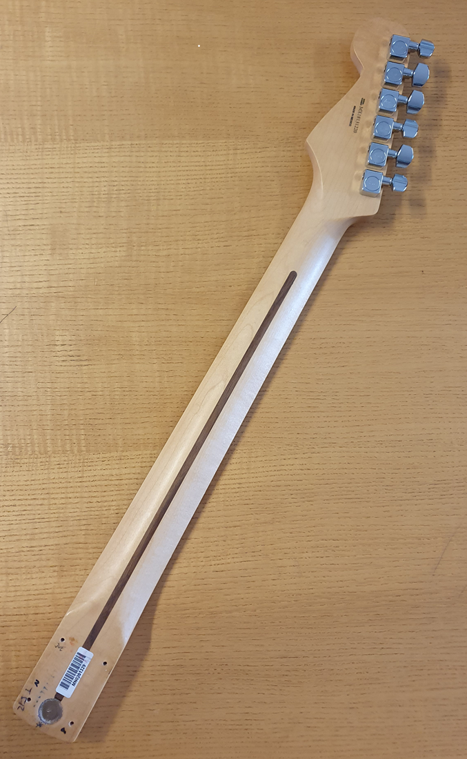 Fender Strat locknut style neck Mexico with tuners