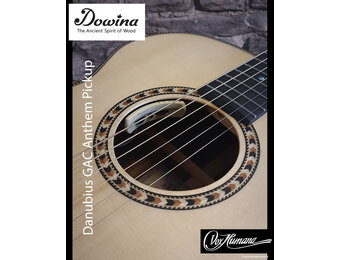 Dowina Danubius GAC-DS Semi-Akoestische Gitaar met LR Baggs Anthem Pickup
