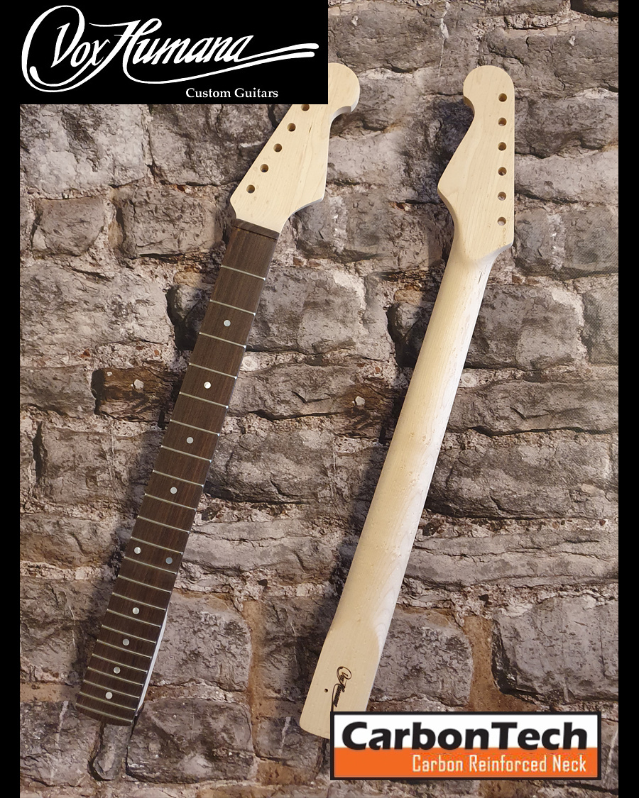 Vox Humana CarbonTech ST Neck Birdeye Maple/Rosewood