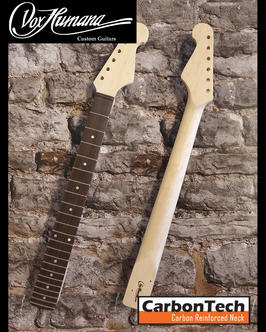 Vox Humana CarbonTech ST Neck Birdeye Maple/Rosewood