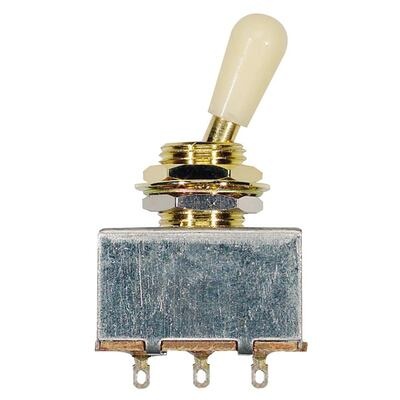 LP toggle switch closed model gold