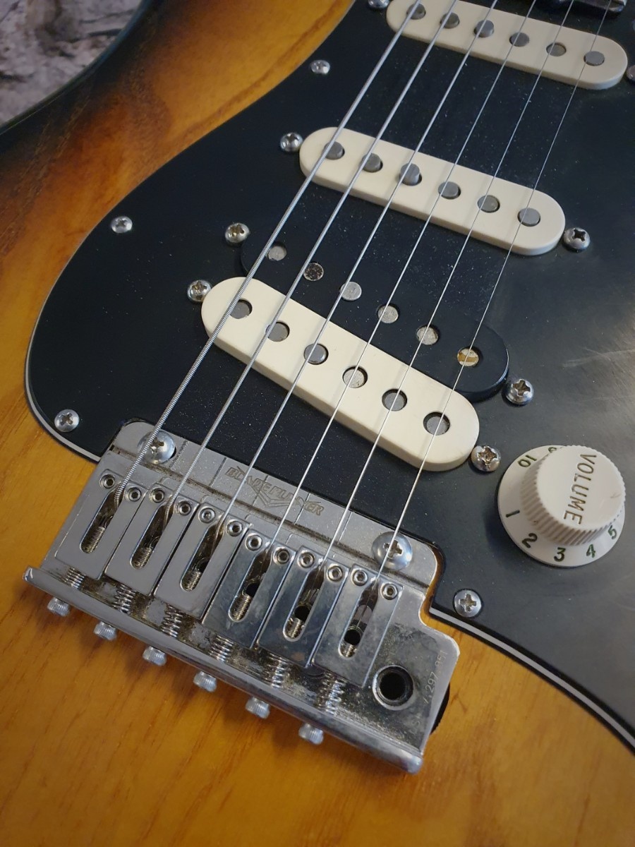 Harry Fuhler Custom Build Stratocaster w/case