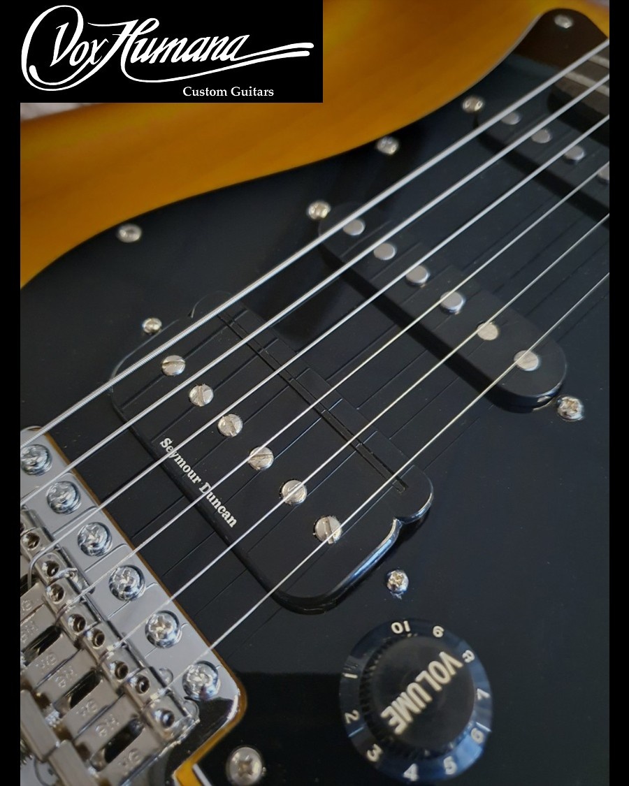Vox Humana ST-HSS Custom Guitar Whiskeyburst