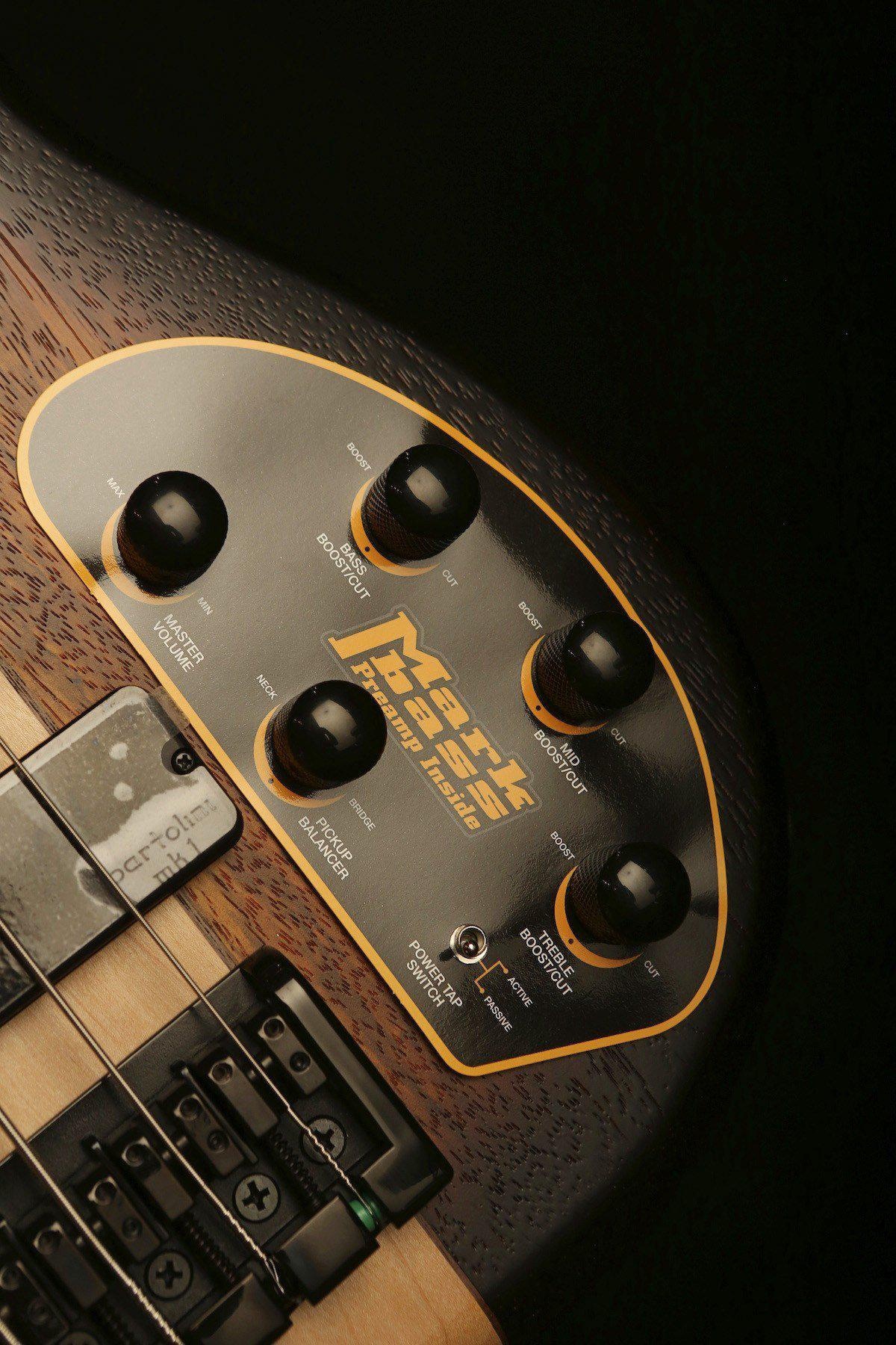 CORT C4 Plus OVMH Bass Guitar Brown Burst