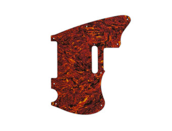 WD Paranormal Telecaster Pickguard tortoise 4ply