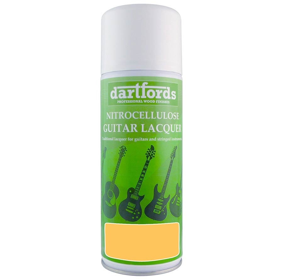 Dartfords Pigmented Nitrocellulose Lacquer Toffee Butterscotch - 400ml aerosol