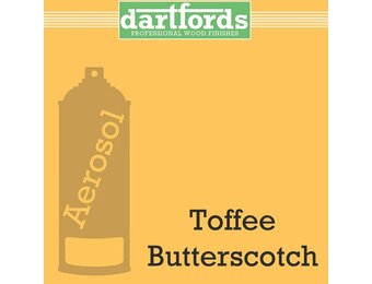 Dartfords Pigmented Nitrocellulose Lacquer Toffee Butterscotch - 400ml aerosol