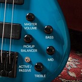 CORT C5 Artisan Deluxe 5-String Bass Guitar Black