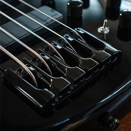 CORT C5 Artisan Deluxe 5-String Bass Guitar Black