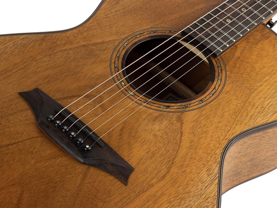 Bromo BAT2M Tahoma Acoustic Solid Mahogany Top