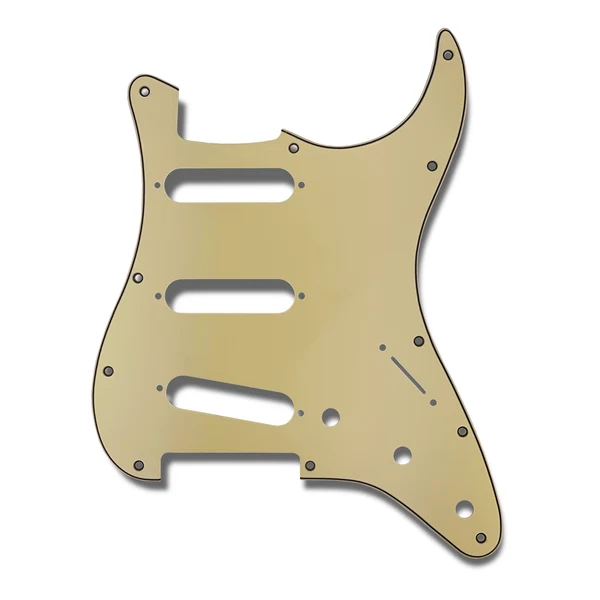 Allparts Primo Stratocaster pickguard vintage cream 3ply