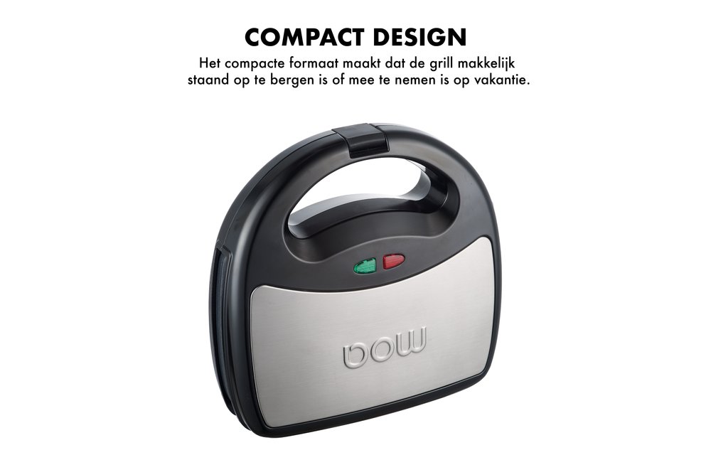 MOA SW18 - Tosti ijzer - Contactgrill - Sandwich Maker - Tosti-apparaat