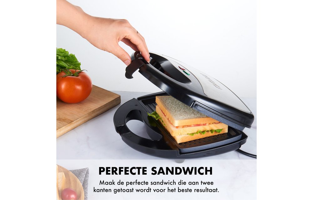 MOA SW18 - Tosti ijzer - Contactgrill - Sandwich Maker - Tosti-apparaat