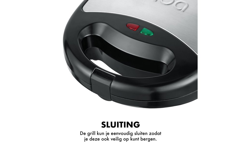 MOA SW18 - Tosti ijzer - Contactgrill - Sandwich Maker - Tosti-apparaat